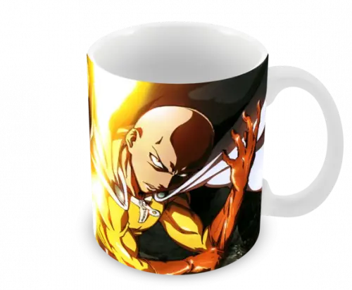 Caneca Polímero One Punch Man Personalizada