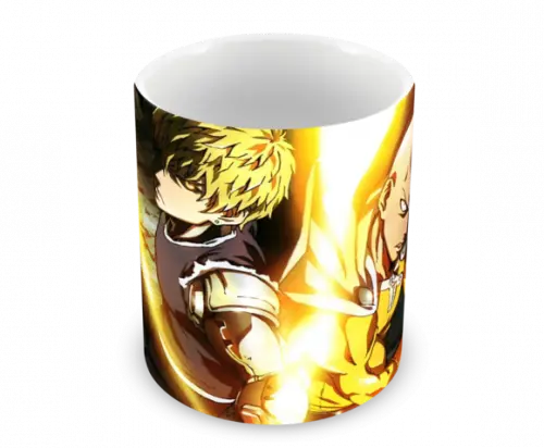 Caneca Polímero One Punch Man Personalizada