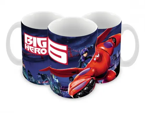 Caneca Polímero Operação Big Hero Personalizada