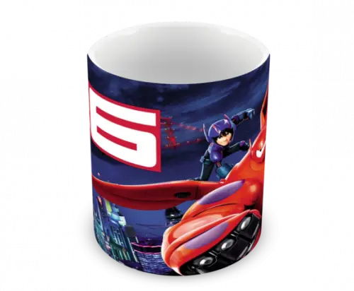 Caneca Polímero Operação Big Hero Personalizada