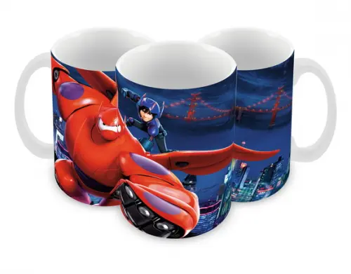 Caneca Polímero Operação Big Hero Personalizada