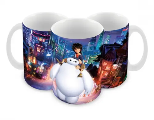 Caneca Polímero Operação Big Hero Personalizada
