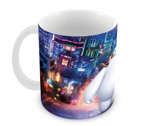 Caneca Polímero Operação Big Hero Personalizada
