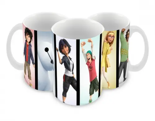 Caneca Polímero Operação Big Hero Personalizada