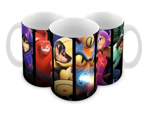 Caneca Polímero Operação Big Hero Personalizada