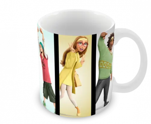 Caneca Polímero Operação Big Hero Personalizada