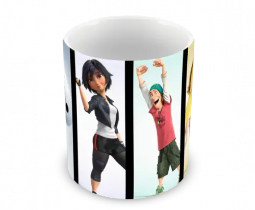 Caneca Polímero Operação Big Hero Personalizada