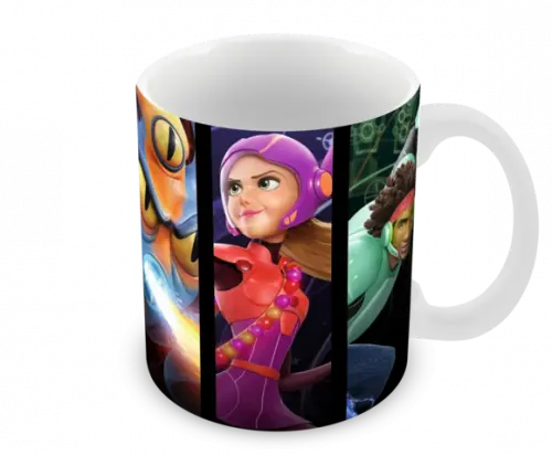 Caneca Polímero Operação Big Hero Personalizada