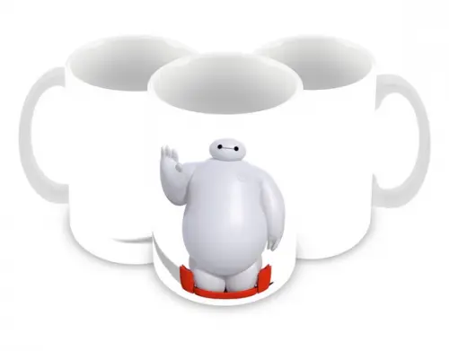 Caneca Polímero Operação Big Hero Personalizada