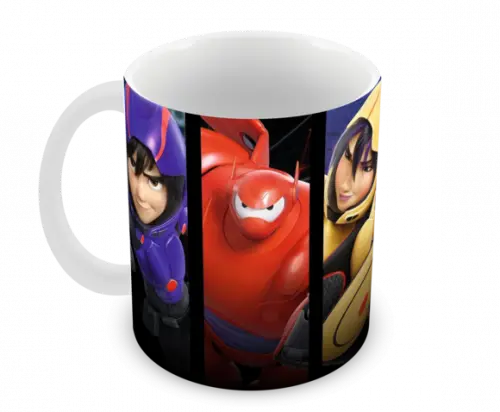 Caneca Polímero Operação Big Hero Personalizada