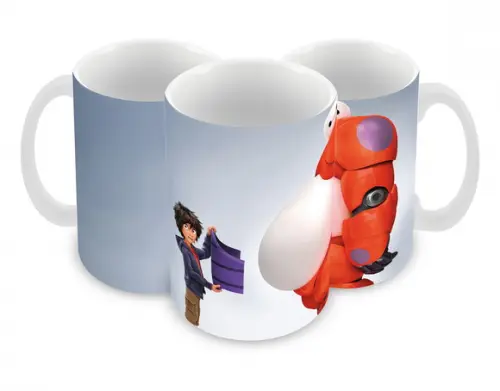 Caneca Polímero Operação Big Hero Personalizada