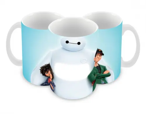 Caneca Polímero Operação Big Hero Personalizada