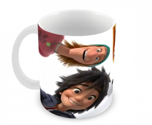 Caneca Polímero Operação Big Hero Personalizada