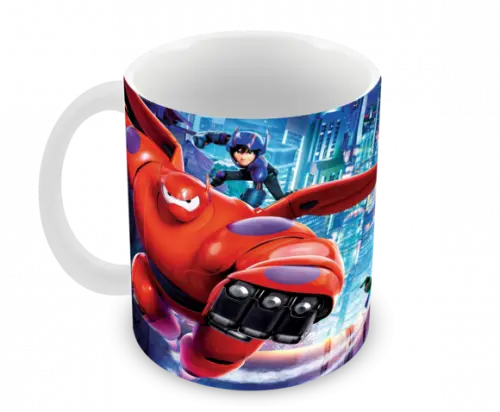 Caneca Polímero Operação Big Hero Personalizada