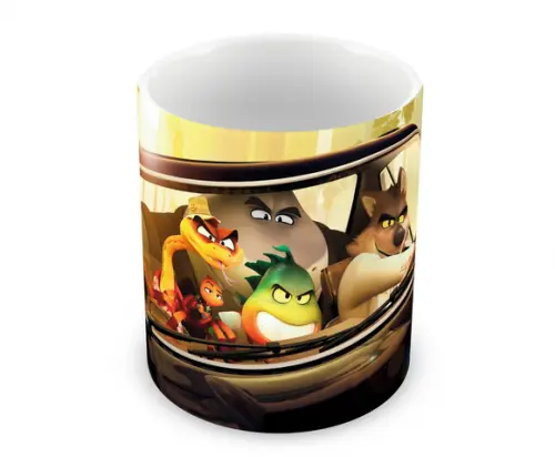 Caneca Polímero os Caras Malvados Personalizada