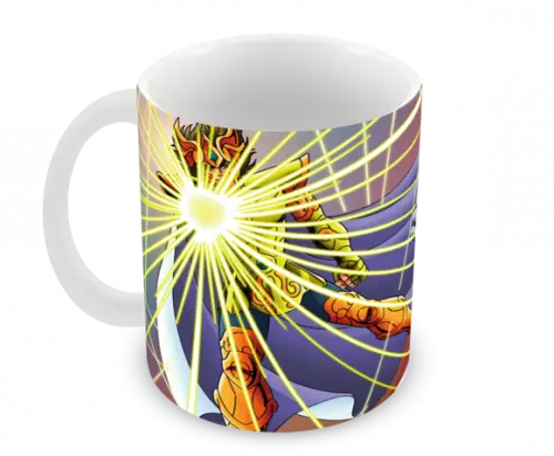Caneca Polímero os Cavaleiros do Zodíaco Personalizada