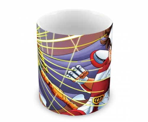 Caneca Polímero os Cavaleiros do Zodíaco Personalizada