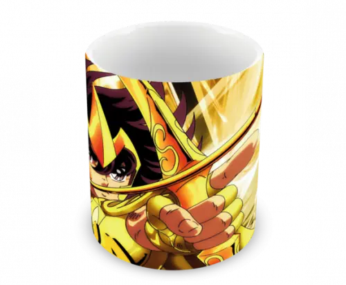 Caneca Polímero os Cavaleiros do Zodíaco Personalizada