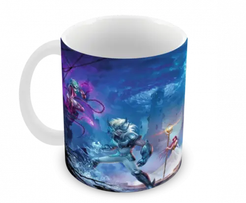 Caneca Polímero os Cavaleiros do Zodíaco Personalizada