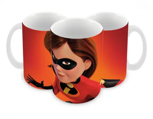 Caneca Polímero os Incríveis Personalizada