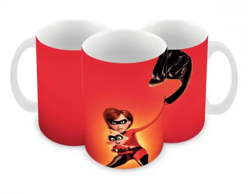 Caneca Polímero os Incríveis Personalizada