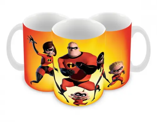 Caneca Polímero os Incríveis Personalizada