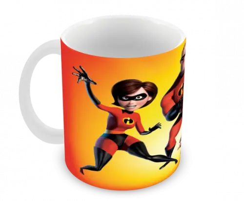 Caneca Polímero os Incríveis Personalizada