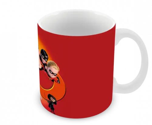 Caneca Polímero os Incríveis Personalizada