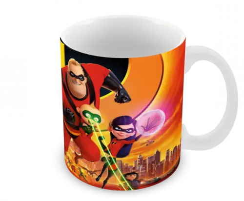 Caneca Polímero os Incríveis Personalizada