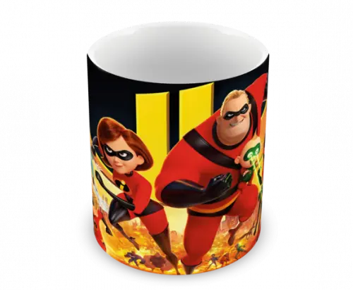 Caneca Polímero os Incríveis Personalizada