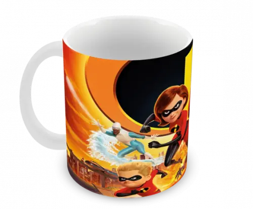Caneca Polímero os Incríveis Personalizada