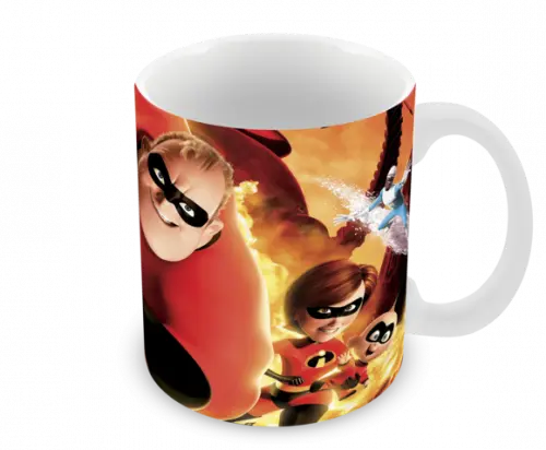 Caneca Polímero os Incríveis Personalizada