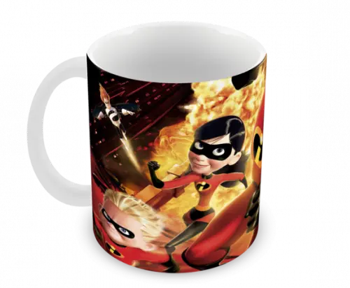 Caneca Polímero os Incríveis Personalizada