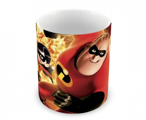 Caneca Polímero os Incríveis Personalizada