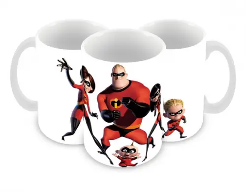 Caneca Polímero os Incríveis Personalizada