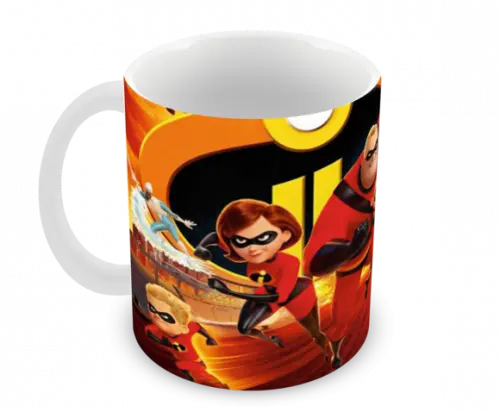 Caneca Polímero os Incríveis Personalizada