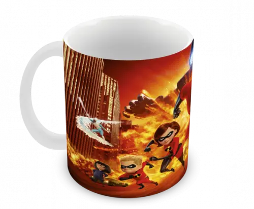 Caneca Polímero os Incríveis Personalizada