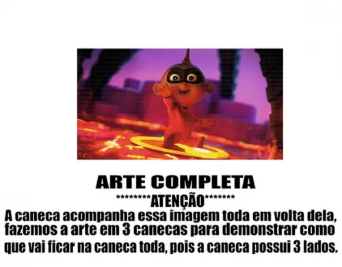 Caneca Polímero os Incríveis Zezé Personalizada