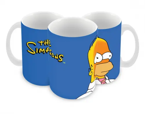 Caneca Polímero os Simpsons Personalizada