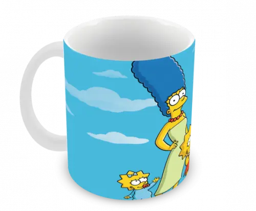 Caneca Polímero os Simpsons Personalizada