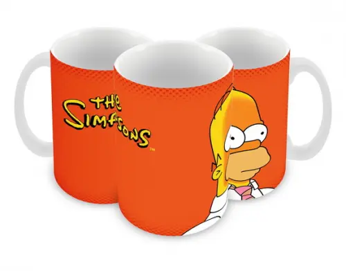 Caneca Polímero os Simpsons Personalizada