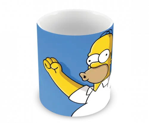 Caneca Polímero os Simpsons Personalizada