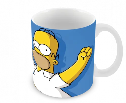 Caneca Polímero os Simpsons Personalizada
