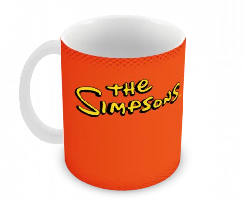 Caneca Polímero os Simpsons Personalizada