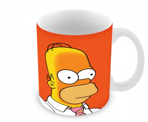 Caneca Polímero os Simpsons Personalizada