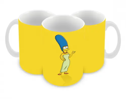 Caneca Polímero os Simpsons Personalizada