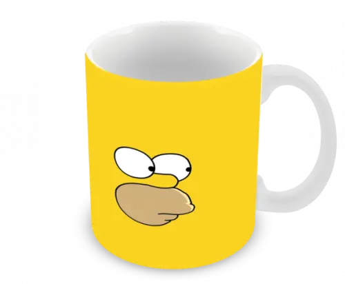 Caneca Polímero os Simpsons Personalizada