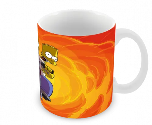 Caneca Polímero os Simpsons Personalizada