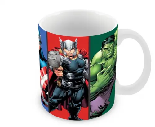 Caneca Polímero os Vingadores Personalizada