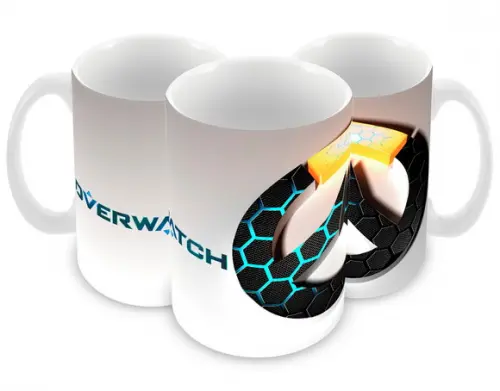 Caneca Polímero Overwatch Personalizada